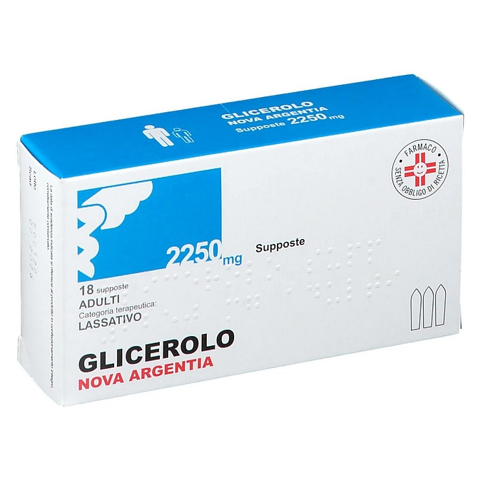 Glicerolo (Nova Argentia) Ad 18 Supp 2.250 Mg