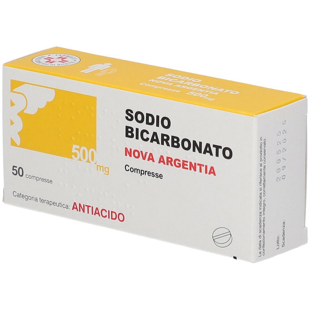 Sodio Bicarb*50 Cpr 500 Mg