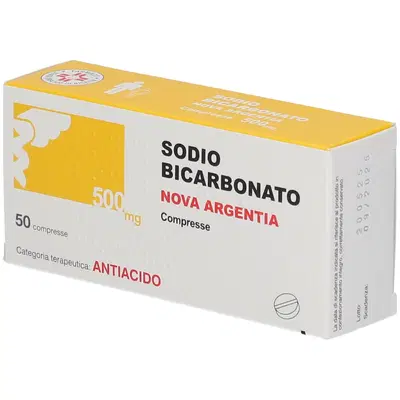 SODIO BICARB*50CPR 500MG SODIO BICARB*50CPR 500MG