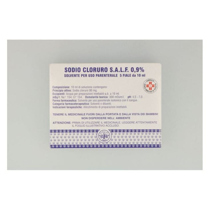 SODIO CLORURO*0,9% 5F 10ML