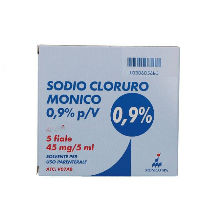 SODIO CLORURO*0,9% 5F 10ML