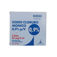 SODIO CLORURO*0,9% 5F 10ML