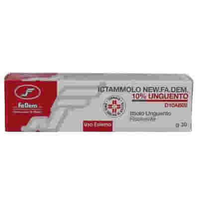 ICTAMMOLO (NEW.FA.DEM.) unguento dermatologico 30 g 10%