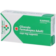 GLICEROLO (FARMAKOPEA) 18 supposte 2.250 mg