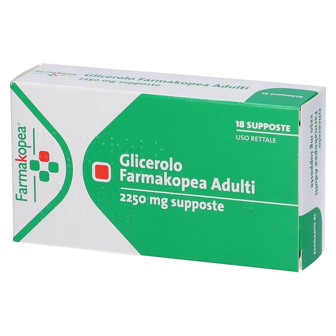 Glicerolo (Farmakopea) 18 Supp 2.250 Mg