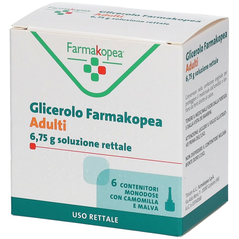 Glicerolo Farmak*Ad 6 Cont6,75 G