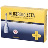 GLICEROLO (ZETA FARMACEUTICI) PRIMA INFANZIA 6 contenitori monodose 2,25 g soluzione rettale con camomilla e malva