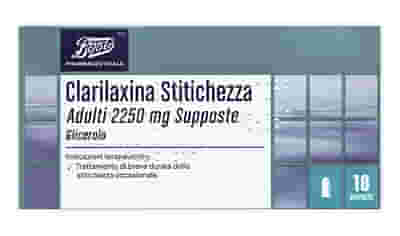 CLARILAXINA STITICHEZZA AD 18 supposte 2.250 mg