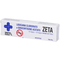 LIDOCAINA IDROCORTISONE (ZETA FARMACEUTICI) crema rettale 30 g 1,5% + 1%