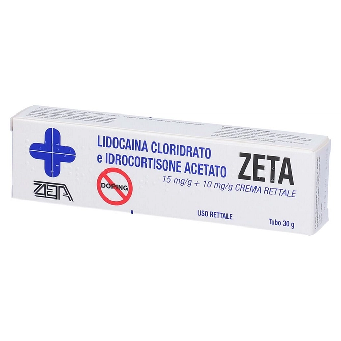 Lidocaina Idrocortisone (Zeta Farmaceutici) Crema Rett 30 G1,5% + 1%