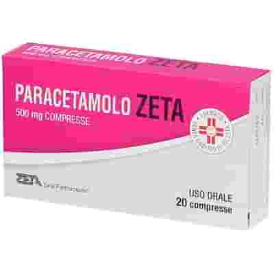 PARACETAMOLO (ZETA FARMACEUTICI) 20 compresse 500 mg
