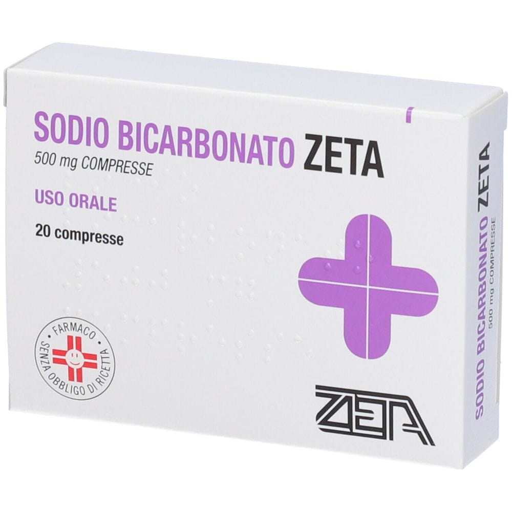 SODIO BICARB*20CPR 500MG