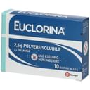EUCLORINA 10 bustine polvere u.e. 2,5 g
