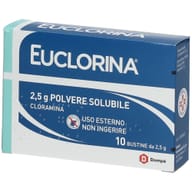 EUCLORINA 10 bustine polvere u.e. 2,5 g