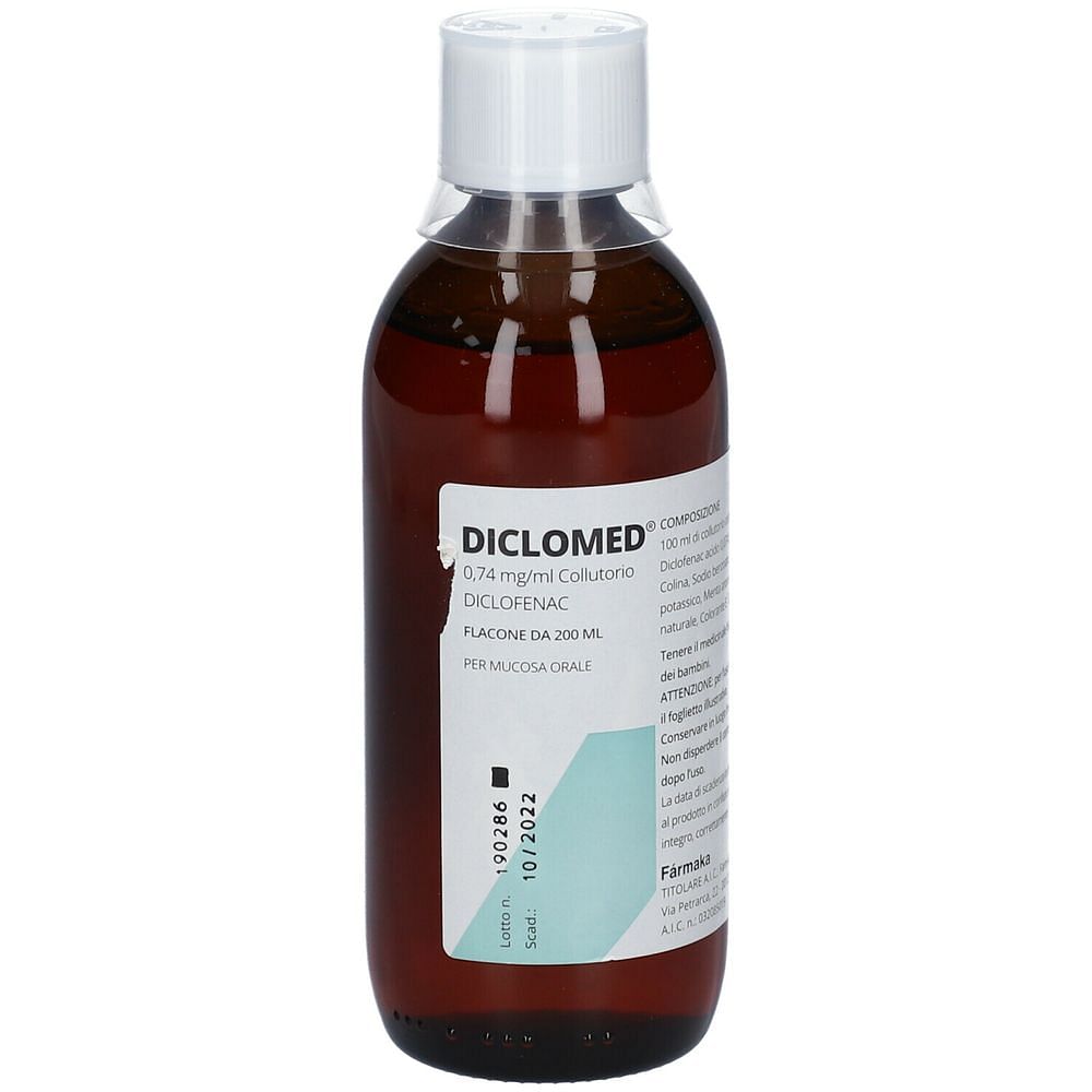 Diclomed*Collut 1 Fl 200 Ml