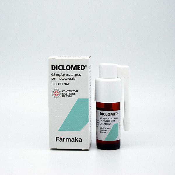 Diclomed*Spray 15 Ml 0,3 Mg/Dose