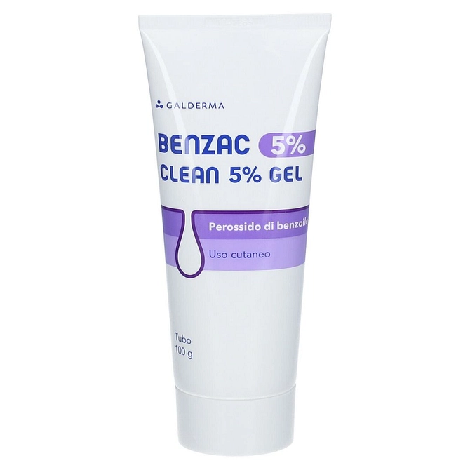 Benzac Gel Clean 5% Tubo 100 G