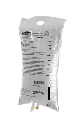 SODIO CLORURO (EUROSPITAL) soluzione infusione 1 sacca 1.000 ml 0,9%