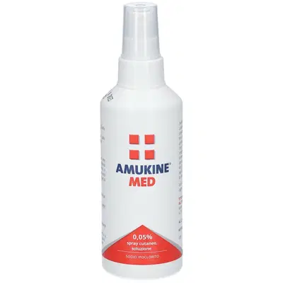 AMUKINE MED soluzione dermatologica 200 ml 0,05% AMUKINE MED soluzione dermatologica 200 ml 0,05%