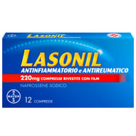 Lasonil Antidolorifico e Antinfiammatorio contro Dolore Muscolare e Articolare, 12 Compresse Rivestite