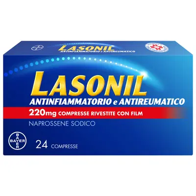 Lasonil Antidolorifico e Antinfiammatorio contro Dolore Muscolare e Articolare, 24 Compresse Lasonil Antidolorifico e Antinfiammatorio contro Dolore Muscolare e Articolare, 24 Compresse