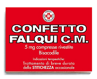 Confetto Falqui Cm 20 Compresse Rivestite 5 Mg