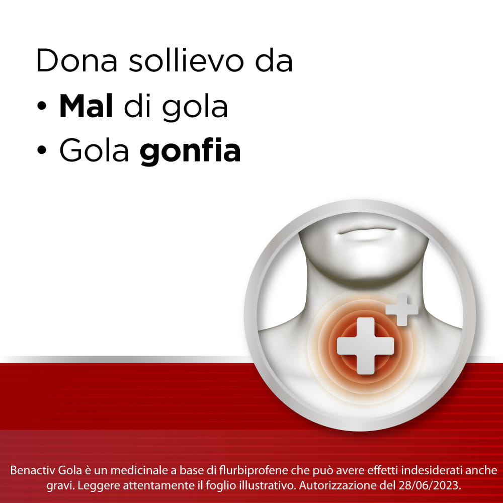 BENACTIV GOLA spray mucosa orale 15 ml 0,25%