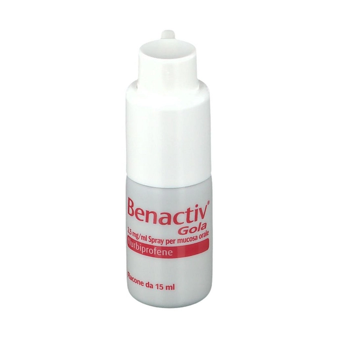 Benactiv Gola Spray Mucosa Os 15 Ml 0,25%