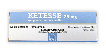 Ketesse 20 Compresse Rivestite 25 Mg