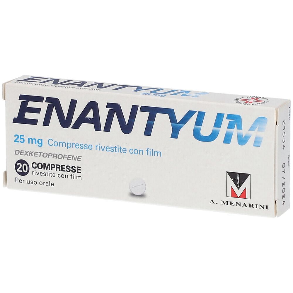 Menarini Enantyum 20 Compresse Rivestite 25 Mg