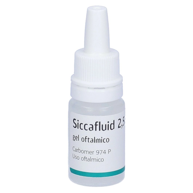 Siccafluid Gel Oftalmico 10 G 2,5 Mg/G