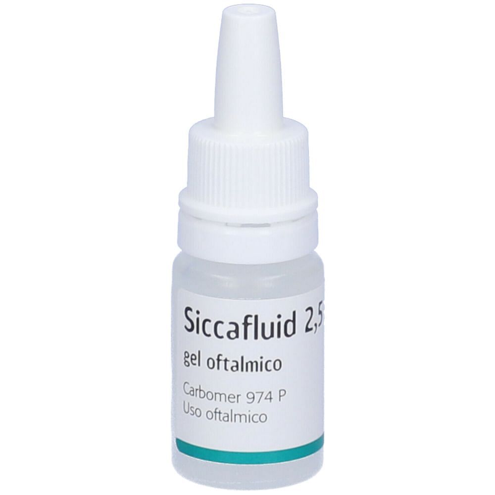 Siccafluid*Gel Oft 10 G 2,5 Mg/G