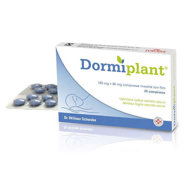 Dormiplant 25 Compresse Rivestite 160 Mg + 80 Mg