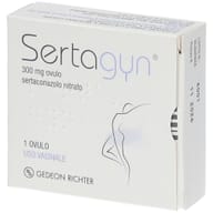 SERTAGYN 1 ovulo vaginale 300 mg