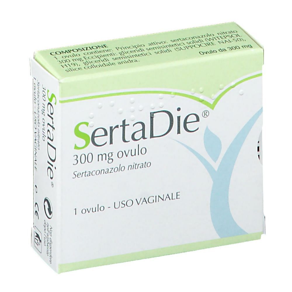 Sertadie 1 Ovulo Vaginale 300 Mg