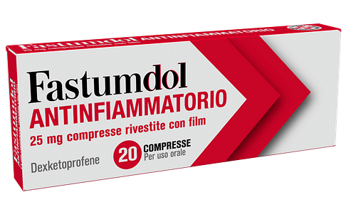 Fastumdol Antinfiammatorio 20 Compresse Rivestite 25 Mg