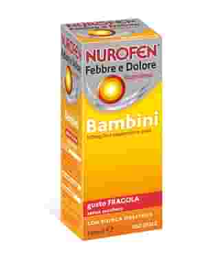 NUROFEN FEBBRE E DOLORE BB sospensione orale 150 ml 100 mg/5 ml fragola senza zucchero con siringa
