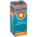 NUROFEN FEBBRE E DOLORE orale sospensione 100 ml 200 mg/5 ml arancia senza zucchero con siringa