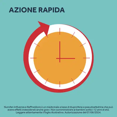 NUROFEN INFLUENZA E RAFFREDDORE 24 compresse rivestite 200 mg + 30 mg NUROFEN INFLUENZA E RAFFREDDORE 24 compresse rivestite 200 mg + 30 mg