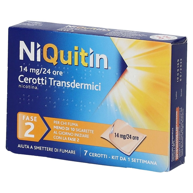 Niquitin 7 Cerotti Transd 14 Mg/Die