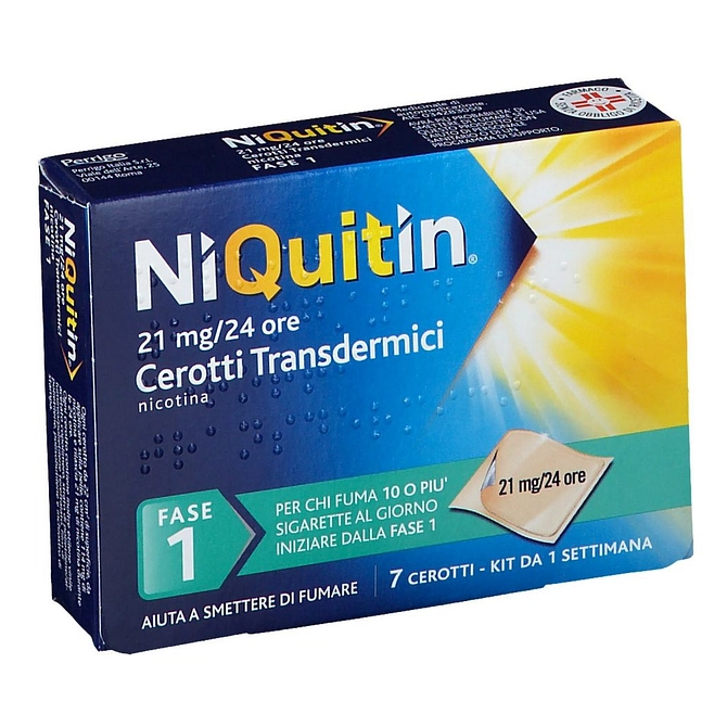 Niquitin 7 Cerotti Transd 21 Mg/Die
