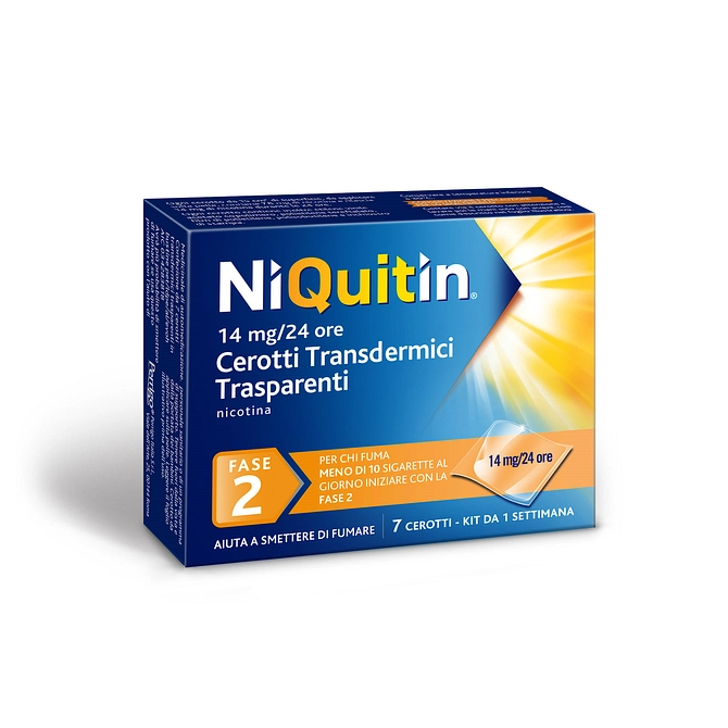 Niquitin*7 Cer Transd 14 Mg/24 H
