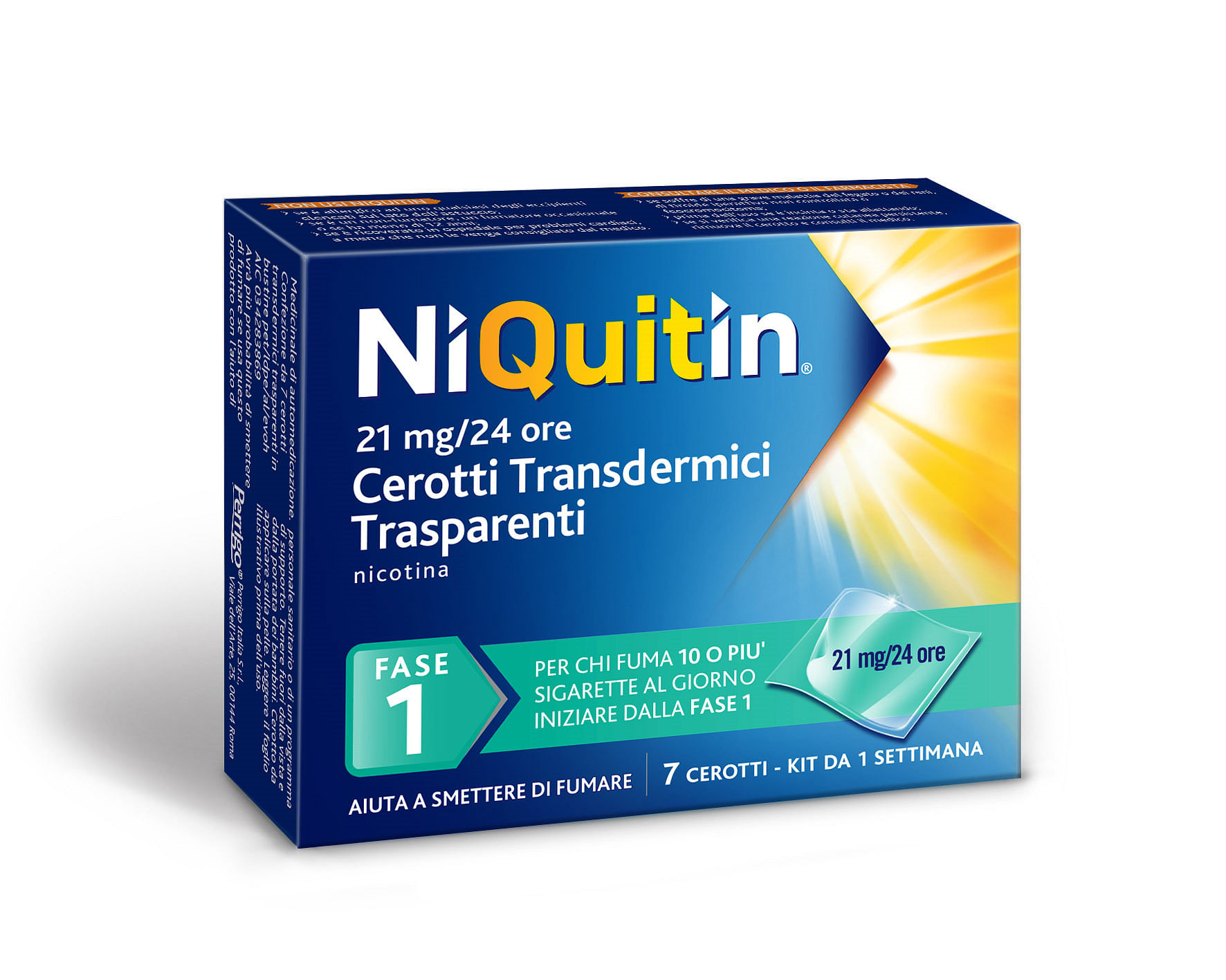 Niquitin*7 Cer Transd 21 Mg/24 H