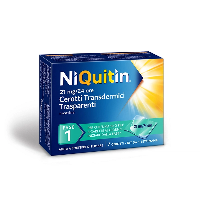 Niquitin*7 Cer Transd 21 Mg/24 H