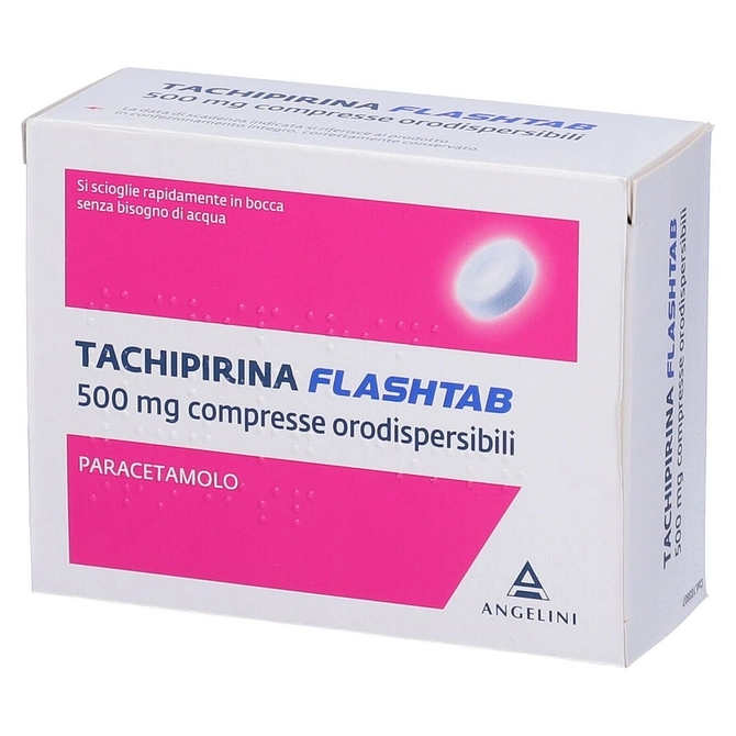 Tachipirina Flashtab 16 Cpr Orodispers 500 Mg