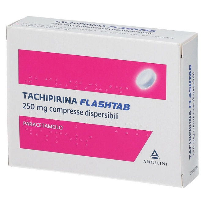 Tachipirina Flashtab 12 Cpr Dispers 250 Mg