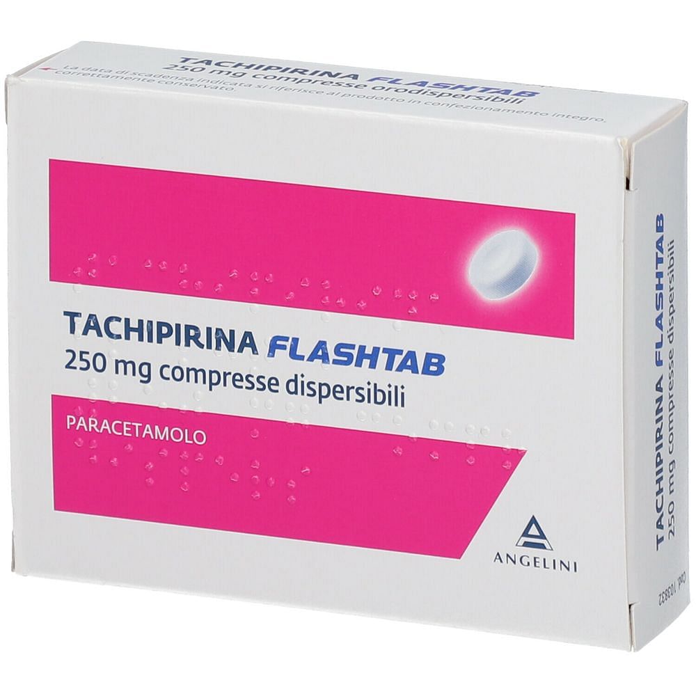 Tachipirina Flashtab 12 Compresse Dispersibili 250 Mg