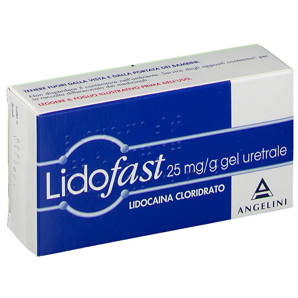 Lidofast*Gel Uretrale 2,5% 15 G