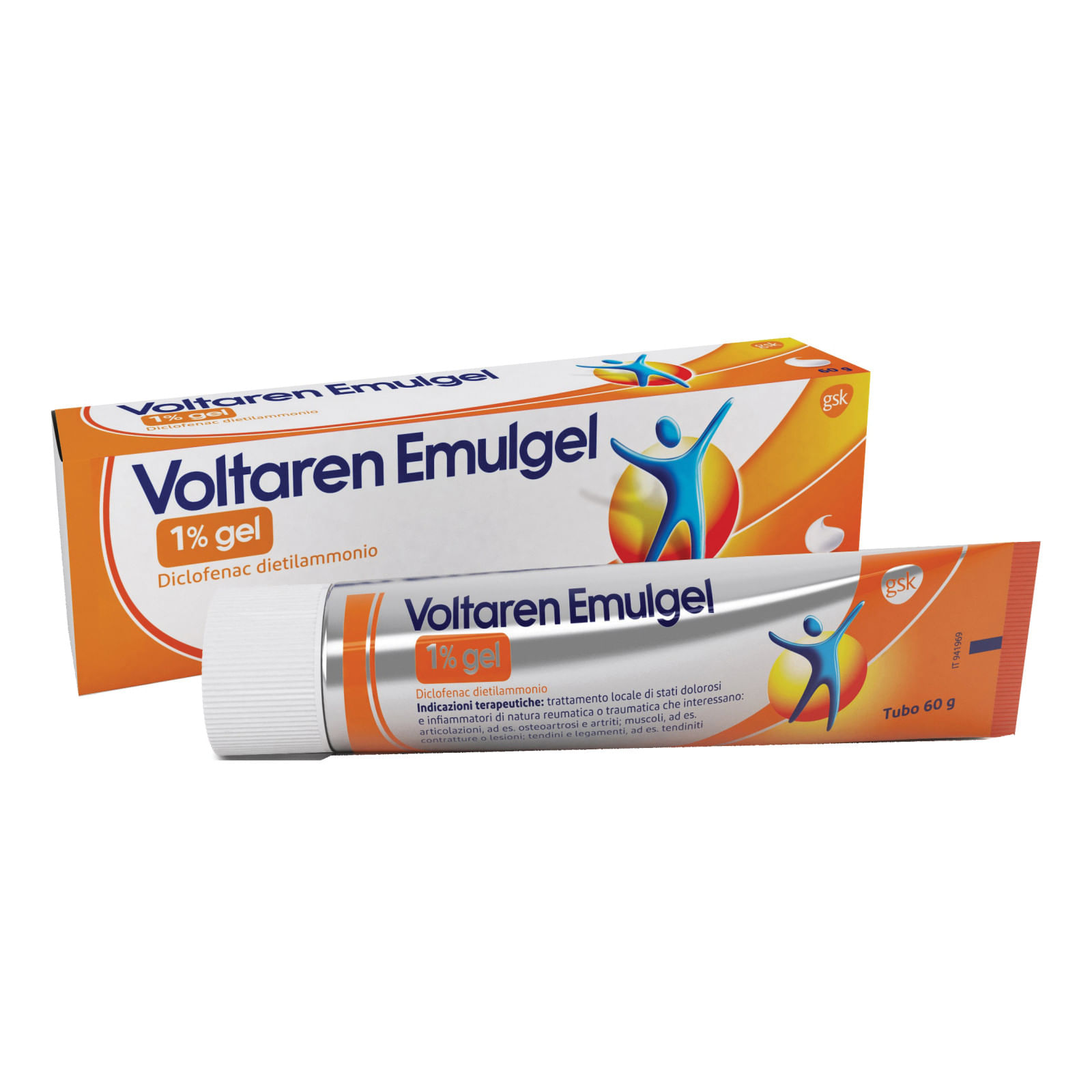 VOLTAREN EMULGEL gel dermatologico 60 g 1%