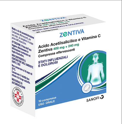 EUSPIFLU*10CPR 400MG+240MG
